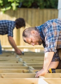 houten terras aanleggen